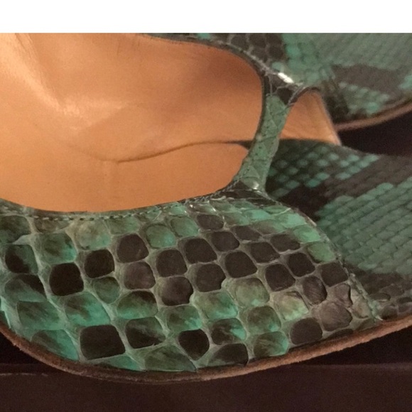 Cole Haan Maria Genuine Python Pump Size 8.5 | 3” heel EUC - Picture 3 of 9